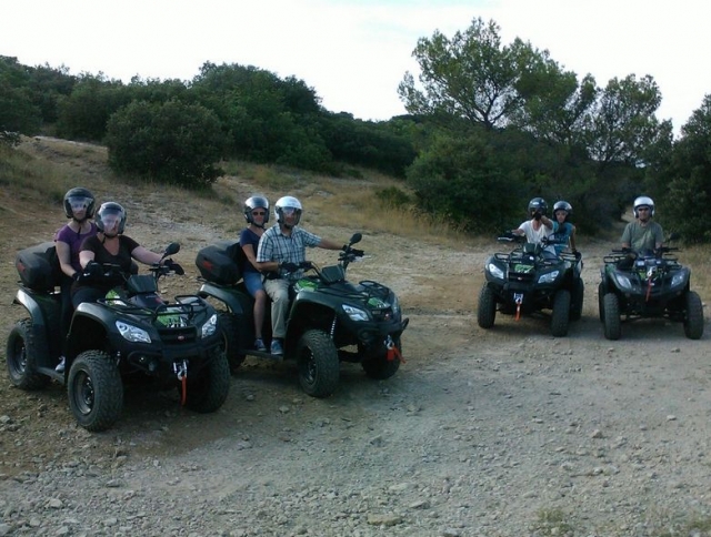 Quad hike on the Ceze